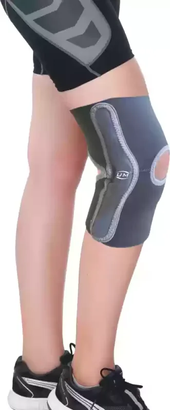UM Elastic Knee Support With Hinges   F-24