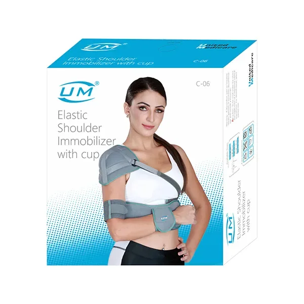 UM Elastic Shoulder Immobilizer With Shoulder Cup - C-06