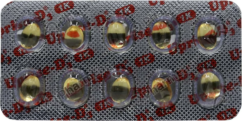 Uprise D3 1k Strip Of 10 Softgel Capsules