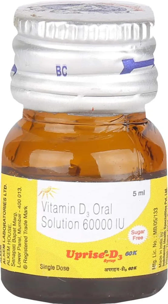 Uprise-D3 60K Syrup | Sugar Free