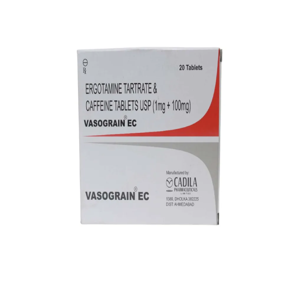 Vasograin Ec Strip Of 20 Tablets