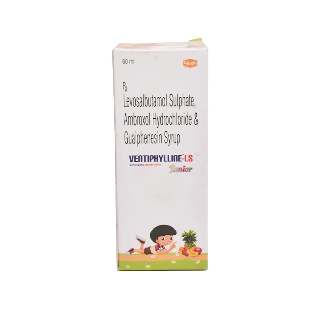 Ventiphylline Ls Junior Bottle Of 60ml Syrup