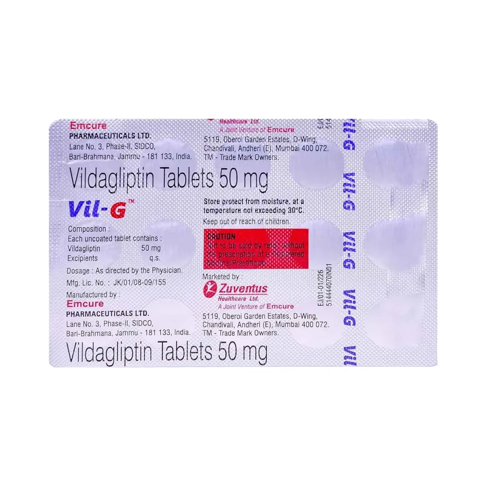 Vil G Strip Of 15 Tablets