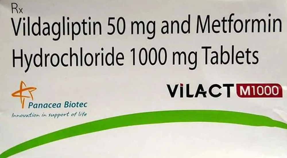 Vilact M 1000mg Strip Of 10 Tablets