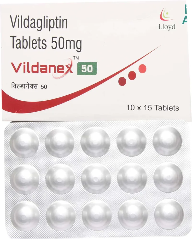 Vildanex 50mg Strip Of 15 Tablets