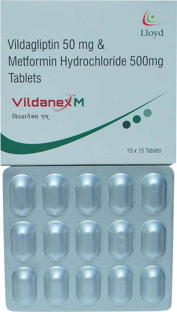 Vildanex M Strip Of 15 Tablets