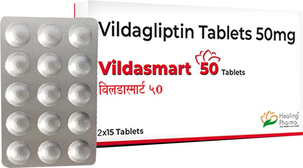 Vildasmart 50mg Strip Of 15 Tablets