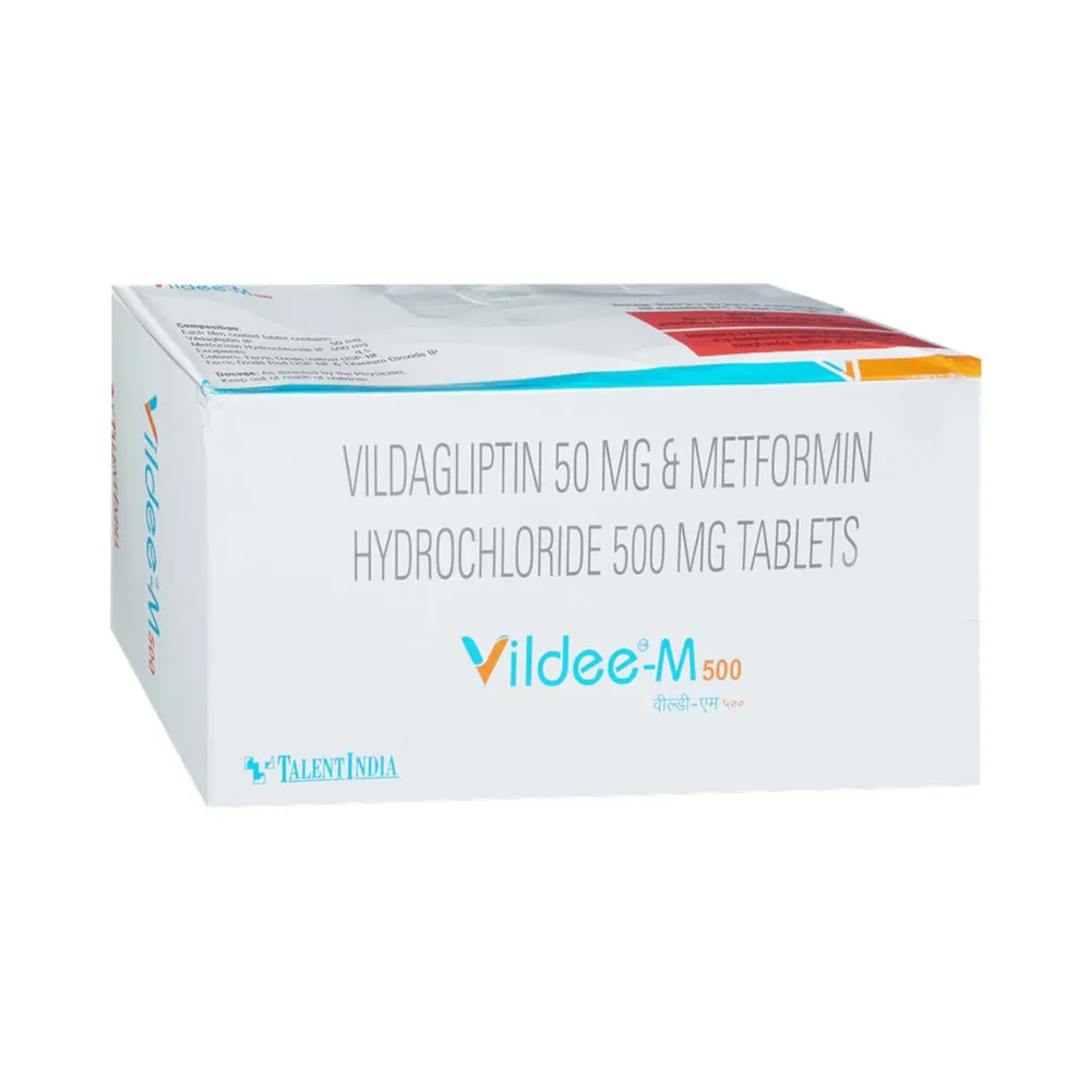 Vildee M 50/500mg Strip Of 15 Tablets