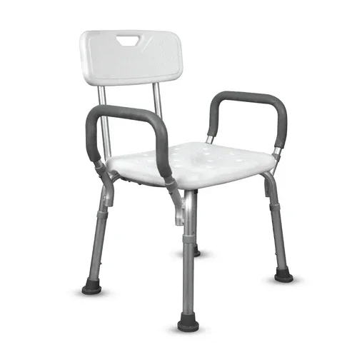 Vissco Comfort Shower Chair – PC 0980 | With Back & Armrest, Adjustable Height