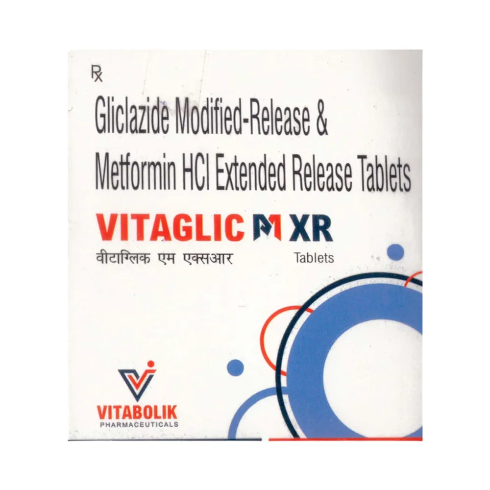 Vitaglic M Xr Strip Of 10 Tablets