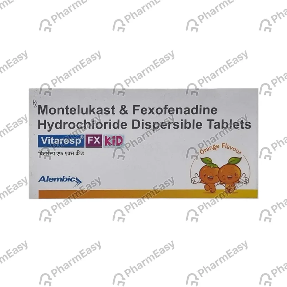 Vitaresp Fx Kid Strip Of 10 Tablets