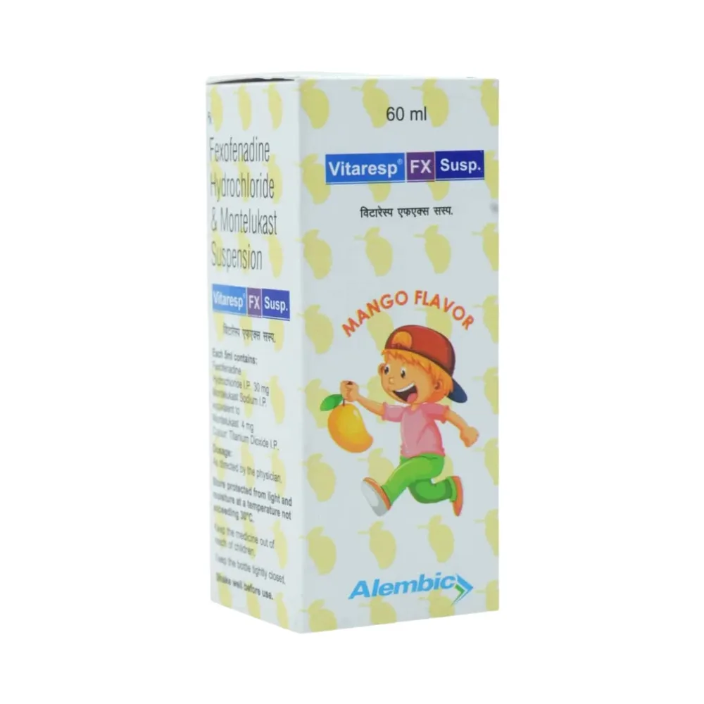 Vitaresp Fx Mango Flavour Bottle Of 60ml Suspension