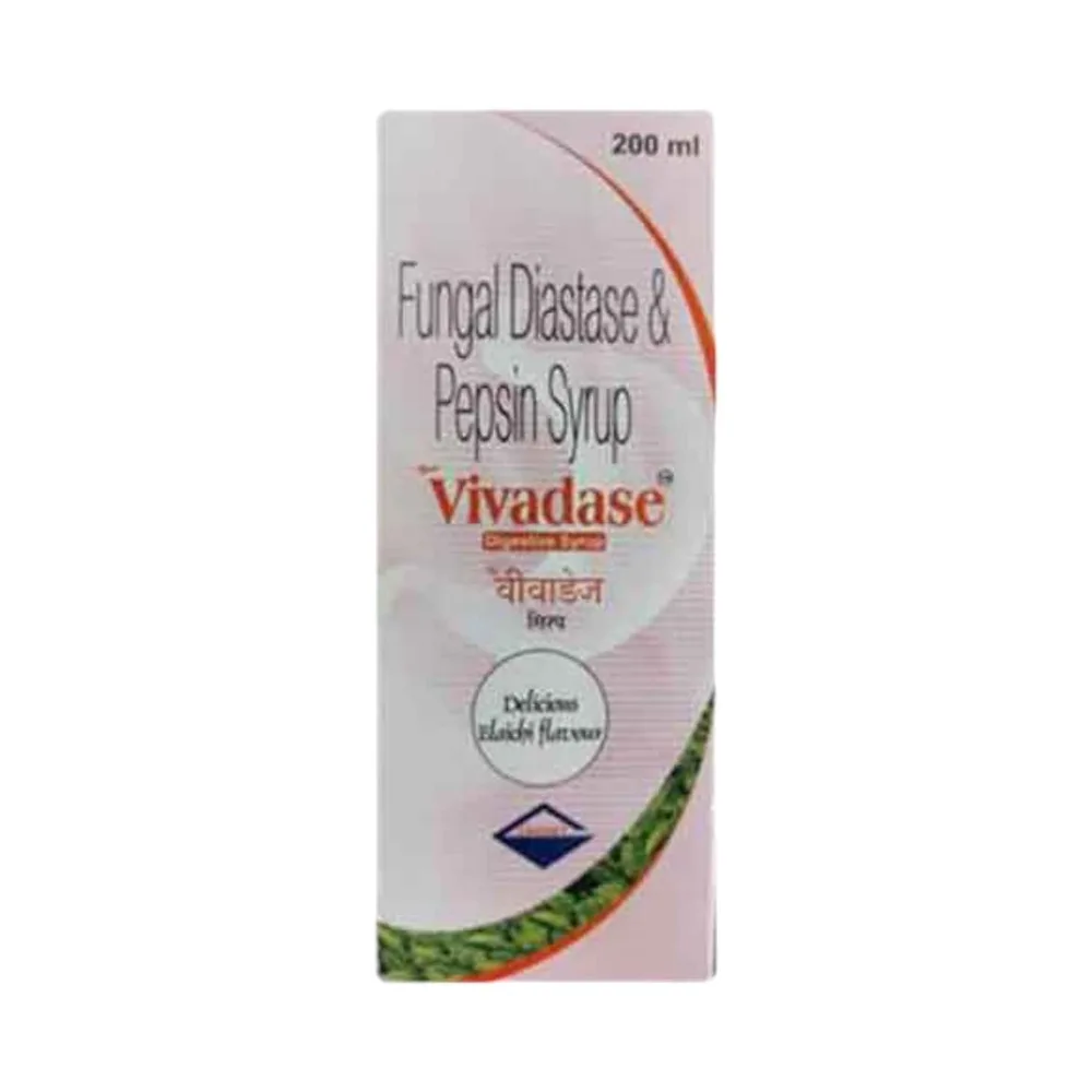 New Vivadase Delicious Elaichi Flavour Bottle Of 200ml Digestive Syrup