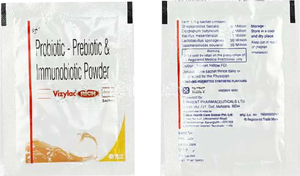 Vizylac Rich Sachet Of 1gm Powder