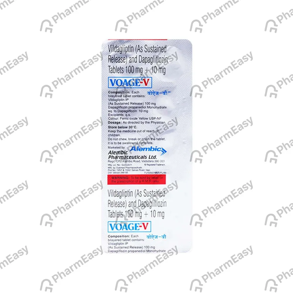 Voage V Strip Of 10 Tablets
