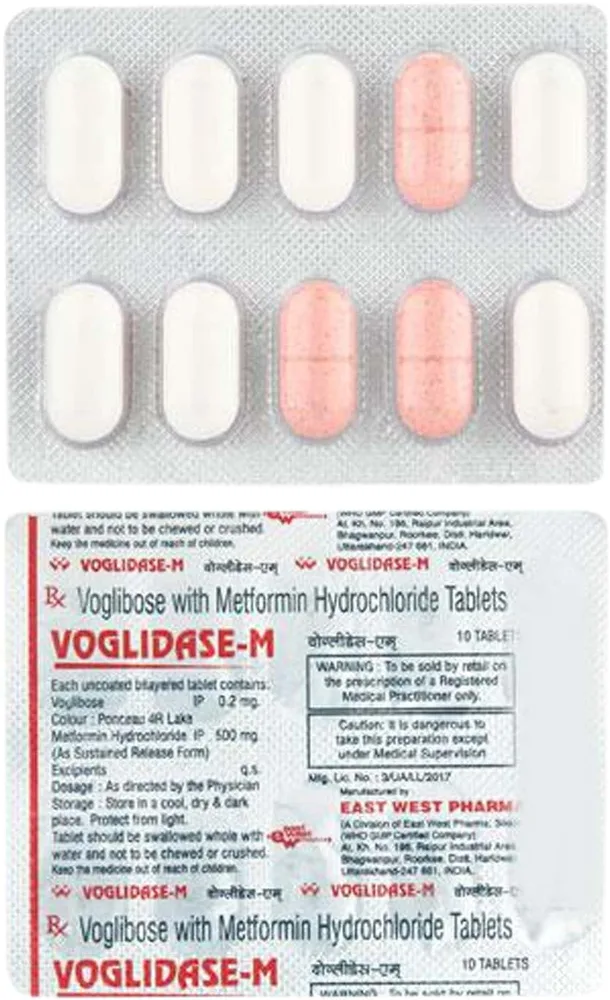 Voglidase M Strip Of 10 Tablets