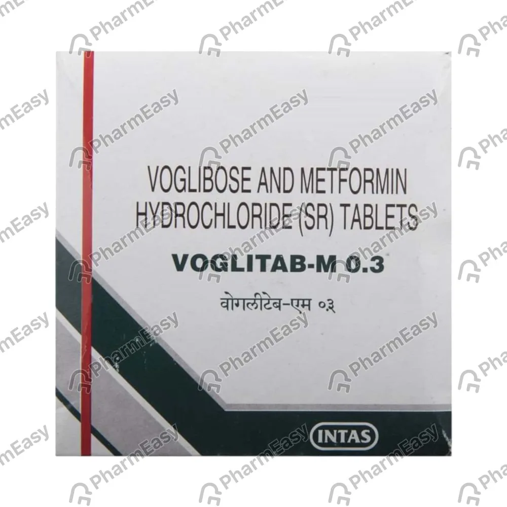 Voglitab M 0.3mg Tablets