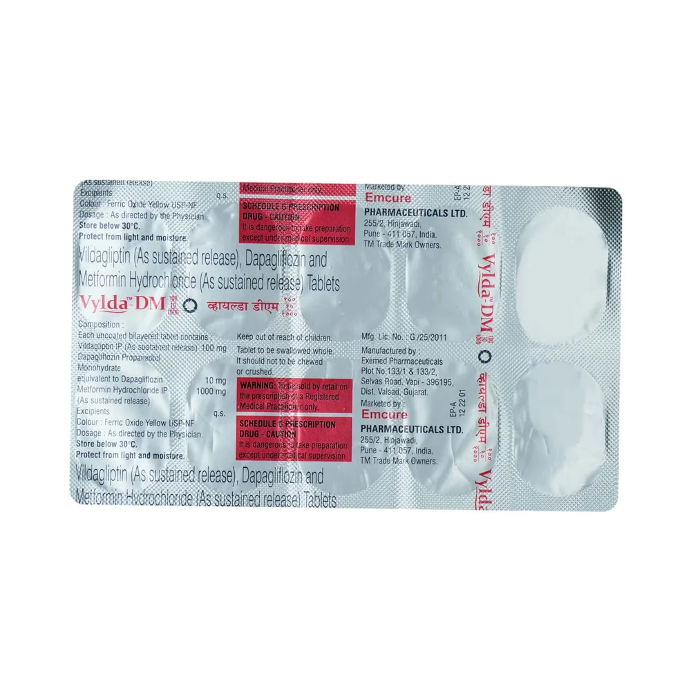 Vylda DM 100/10/1000 Tablet