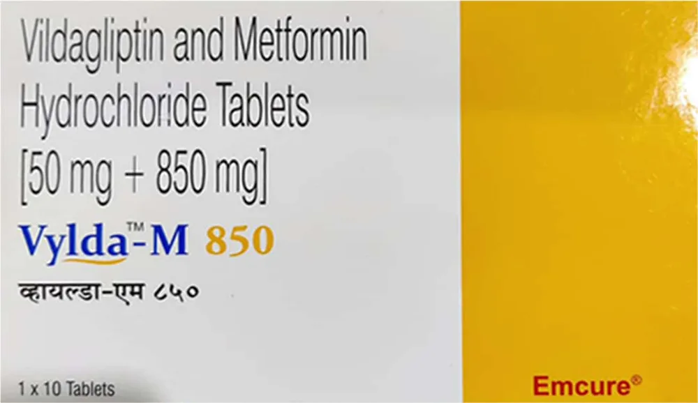 Vylda M 850mg Strip Of 10 Tablets