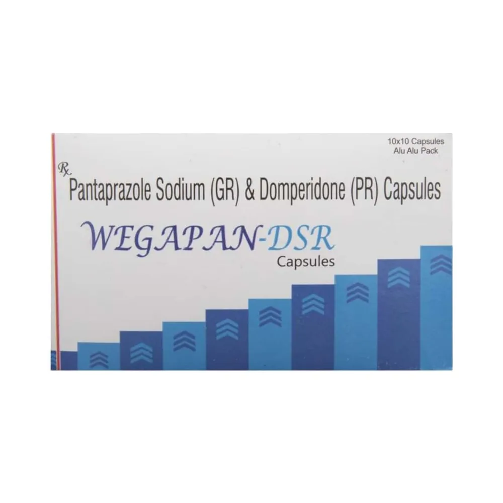 Wegapan Dsr Strip Of 10 Capsules