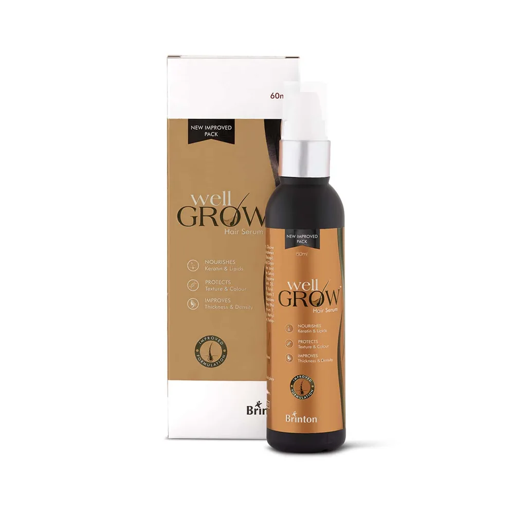 Well Grow Bottle Of 60ml Hair Serum