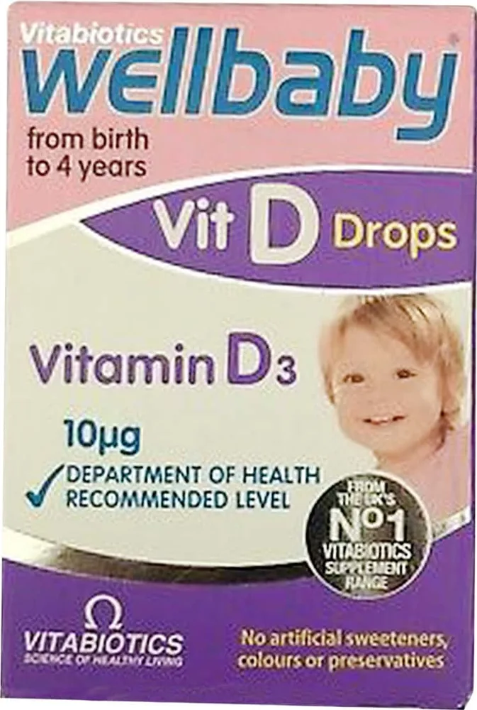 Wellbaby Vit D3 Bottle Of 15ml Oral Drops