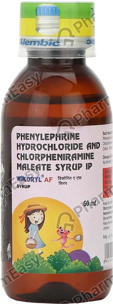 Wikoryl Af Bottle Of 60ml Syrup