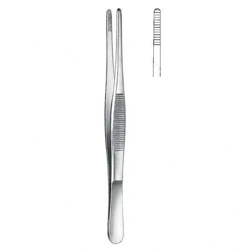 Surgical Instrument Forceps Plain Premium 6INCH