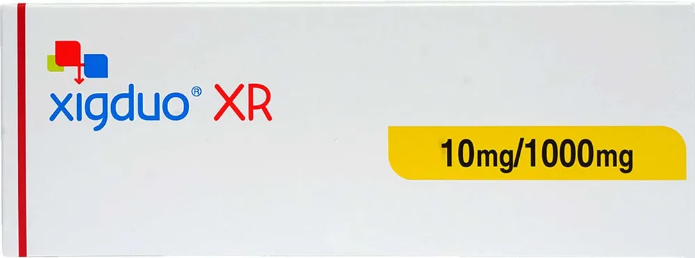 Xigduo Xr 10mg/1000mg Strip Of 7 Tablets