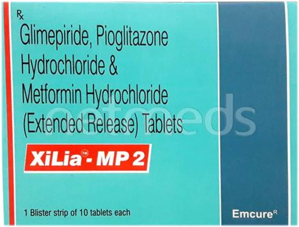 Xilia Mp2 Strip Of 10 Tablets