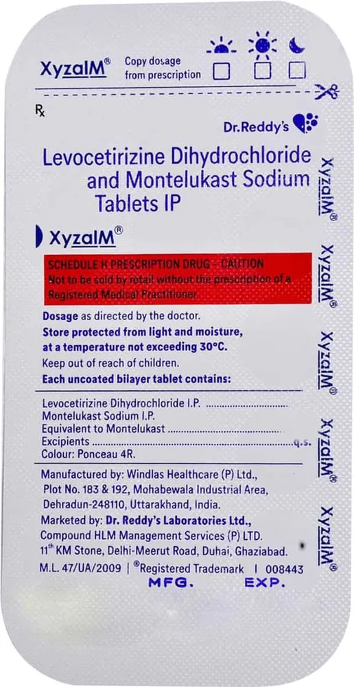 Xyzal M Tablet