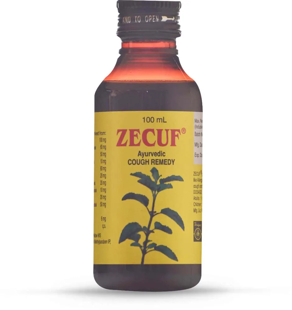Zecuf Cough Bottle Of 100ml Syrup
