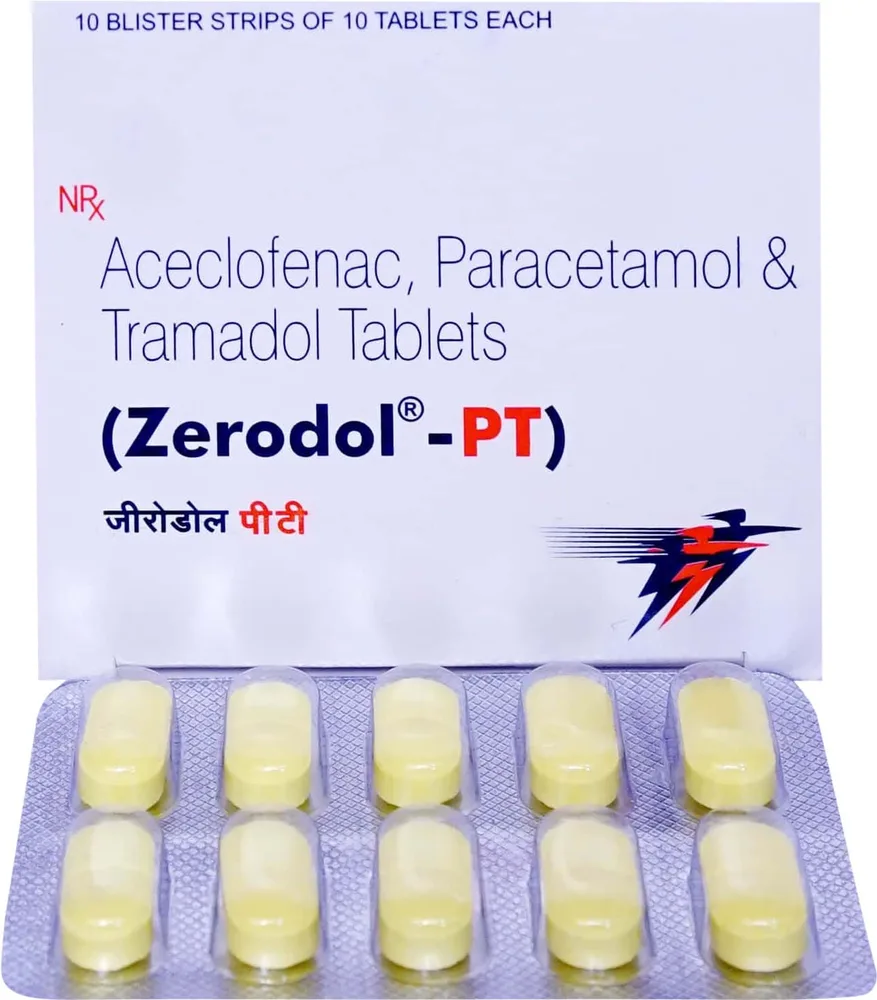 Zerodol Pt Strip Of 10 Tablets