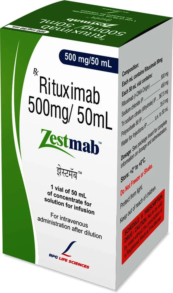 Zestmab 500mg Vial Of 50ml Solution For Infusion