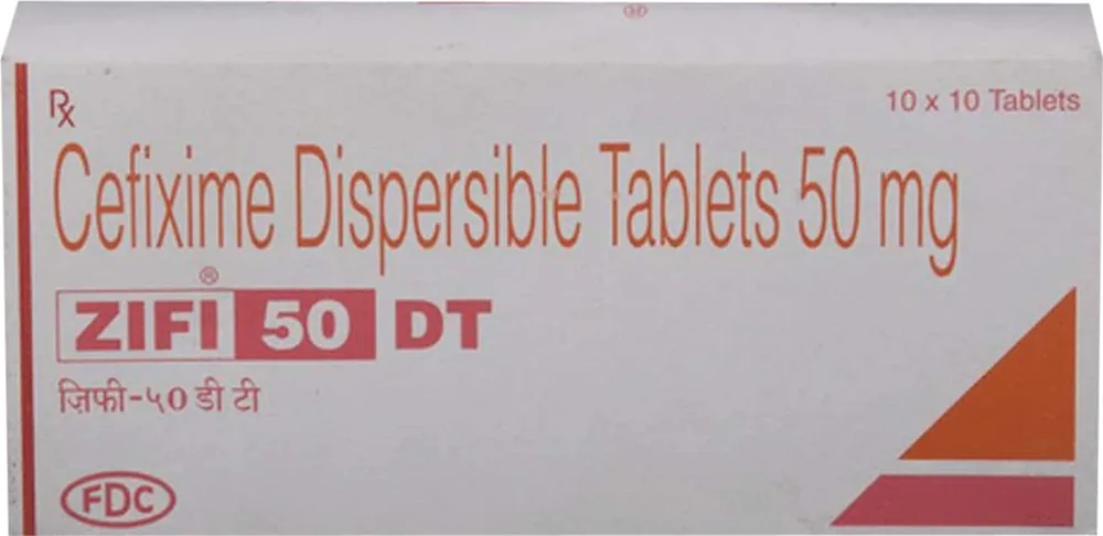 Zifi Dt 50mg Strip Of 10 Tablets