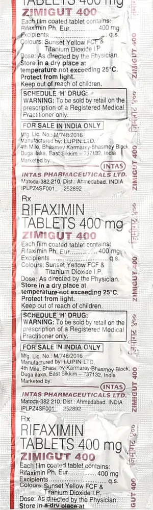 Zimigut 400 Tablet