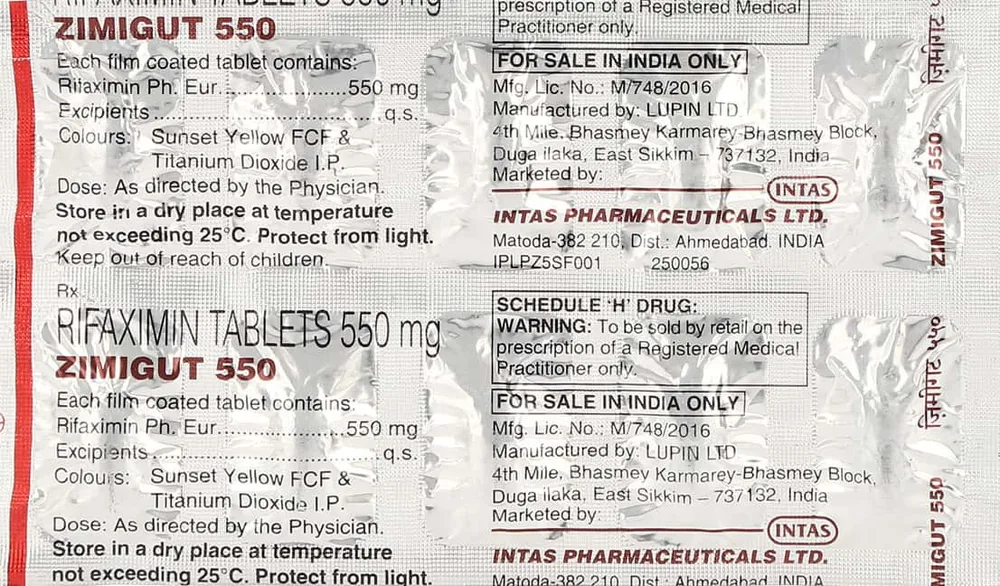 Zimigut 550mg Strip Of 10 Tablets