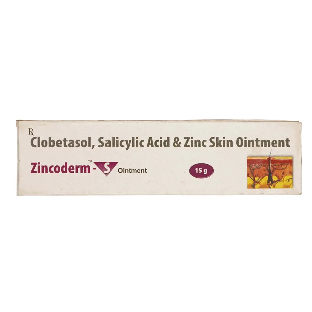 Zincoderm S Tube Of 15gm Ointment