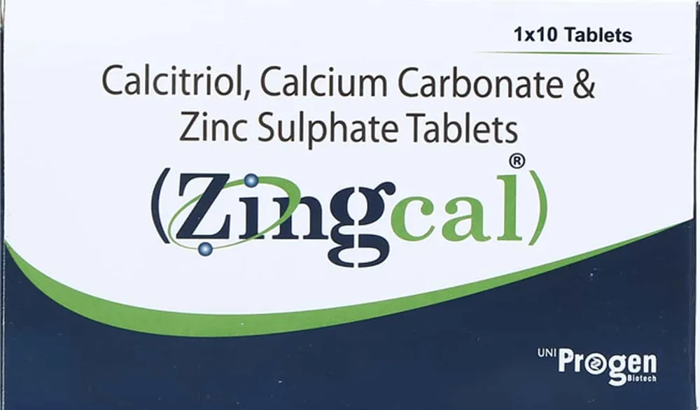 Zingcal Strip Of 10 Tablets