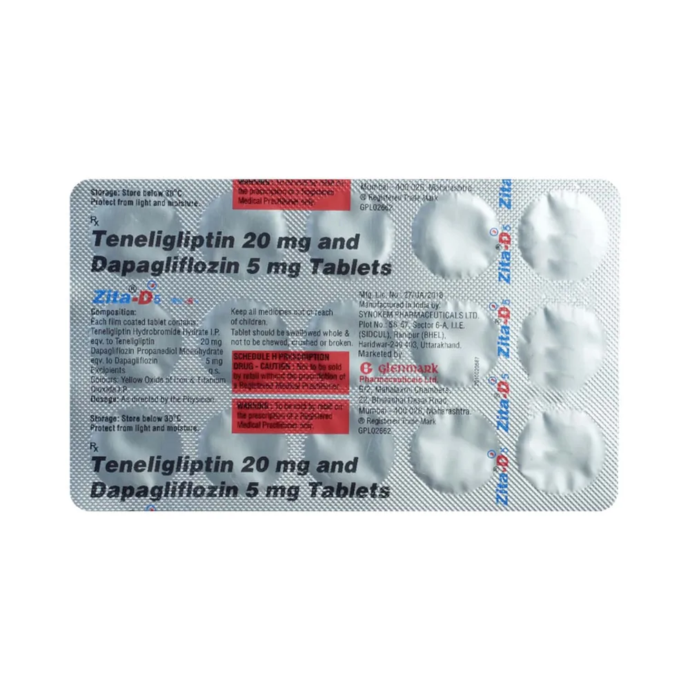Zita D 5mg Strip Of 15 Tablets