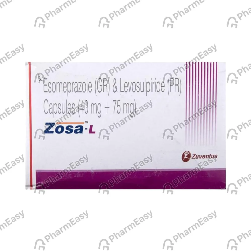 Zosa L Strip Of 10 Capsules