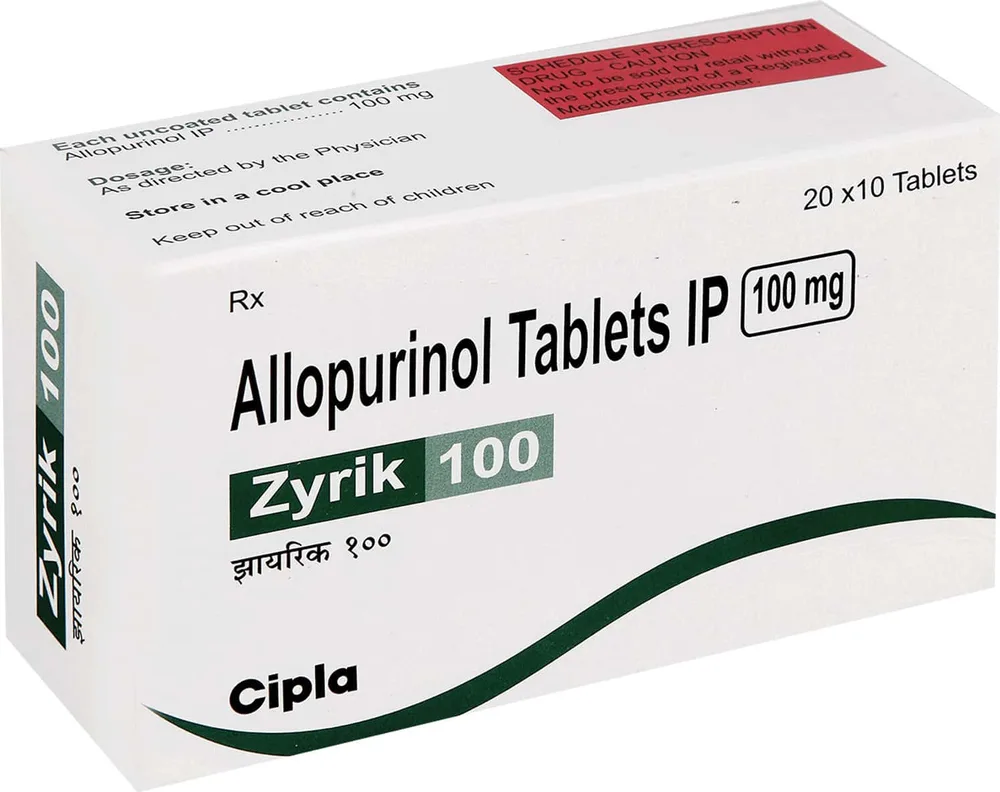 Zyrik 100mg Strip Of 10 Tablets