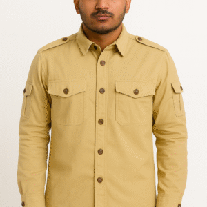 Khaki Military Shirt