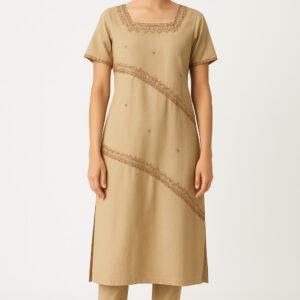 embroidered cotton kurta