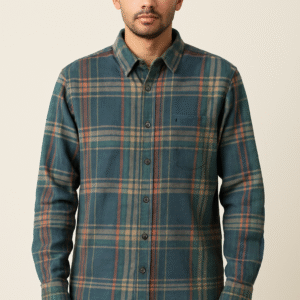 Forest Green Flannel Shirt