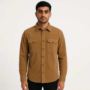 Camel Brown  Shirt for Men