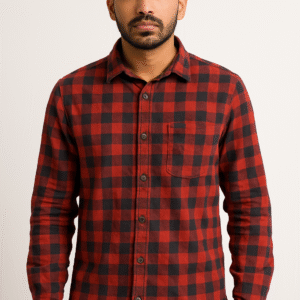 Red & Black Checked Shirt