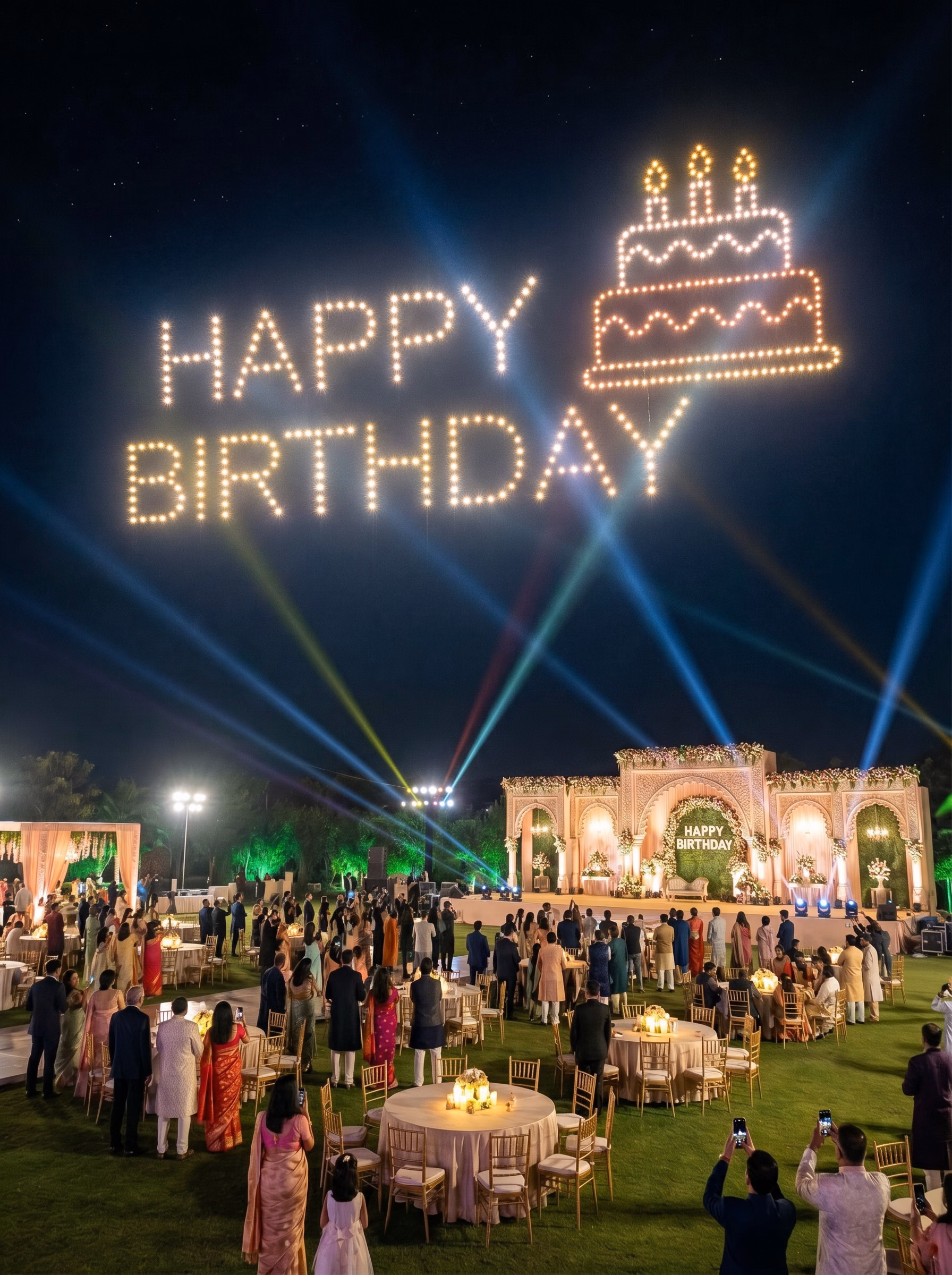 Social Event Drone Shows