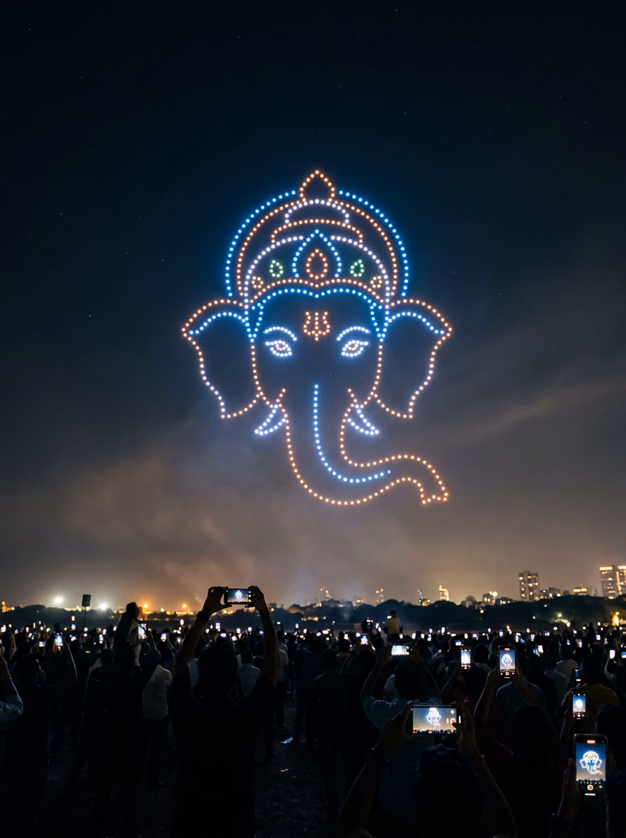 Spiritual Drone Shows
