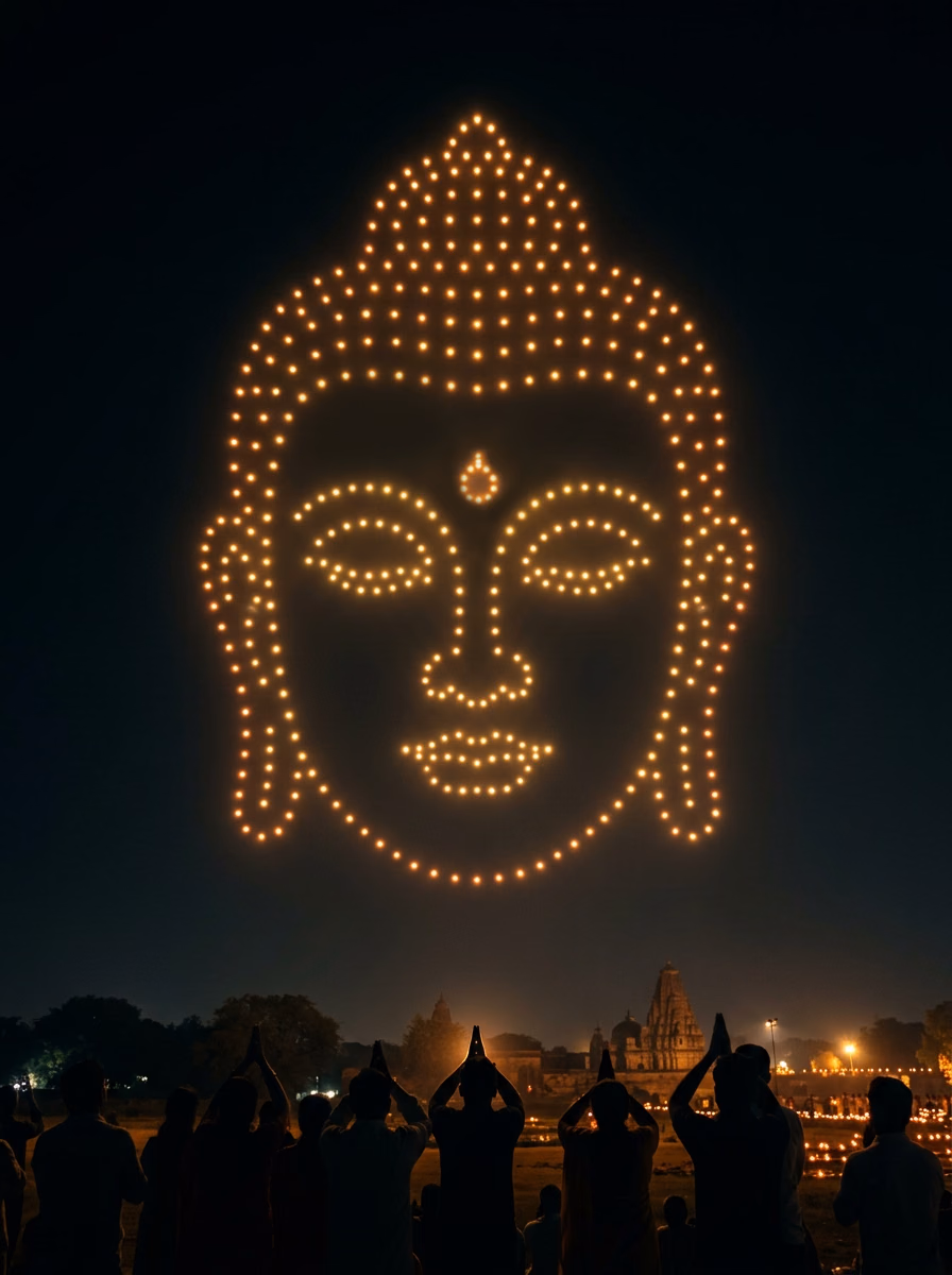 Spiritual Drone Shows